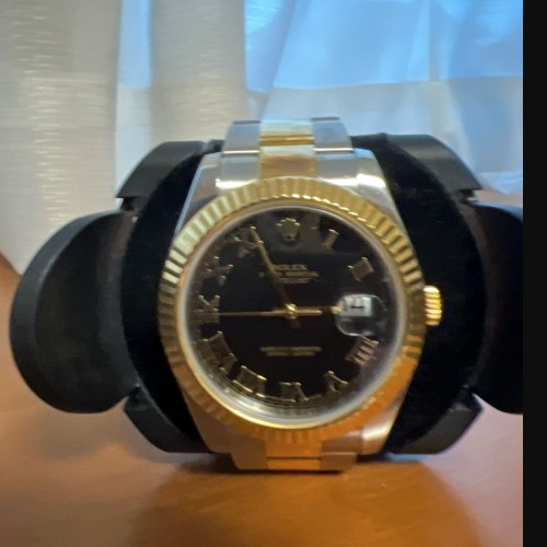 ロレックス デイトジャスト デイトジャストⅡローマン黒文字盤