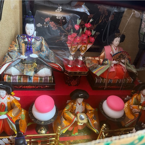雛人形 一峰作 さやか雛 本金