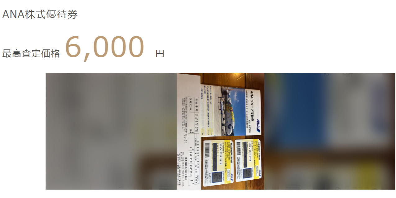 ANAの株式優待券（2枚・有効期限2024年11月30日）