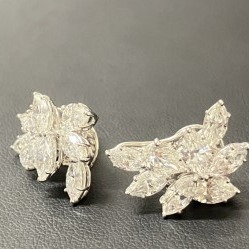 ダイヤモンド ピアス イヤリング