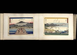 泰山堂 東海道五十三次 木版画
