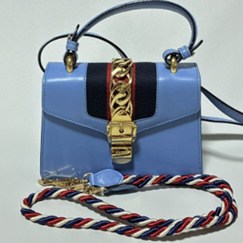 GUCCI グッチ シルヴィ ハンドバッグ ショルダー シェリー 2way