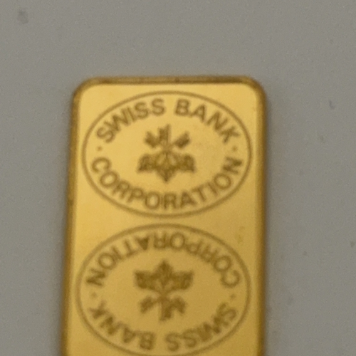 スイス銀行 24金 インゴット 5g