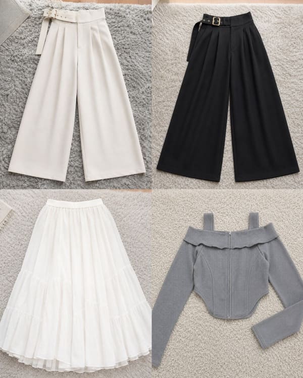 レディースファッション まとめ売り 4点（&.NOSTALGIA・GRL・Belle vintage）