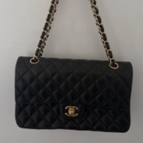 マトラッセ25 ダブルフラップ チェーンショルダーバッグ