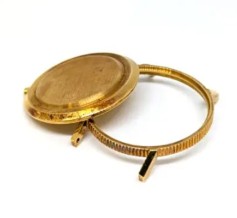 18金（K18）金工品 時計 蓋