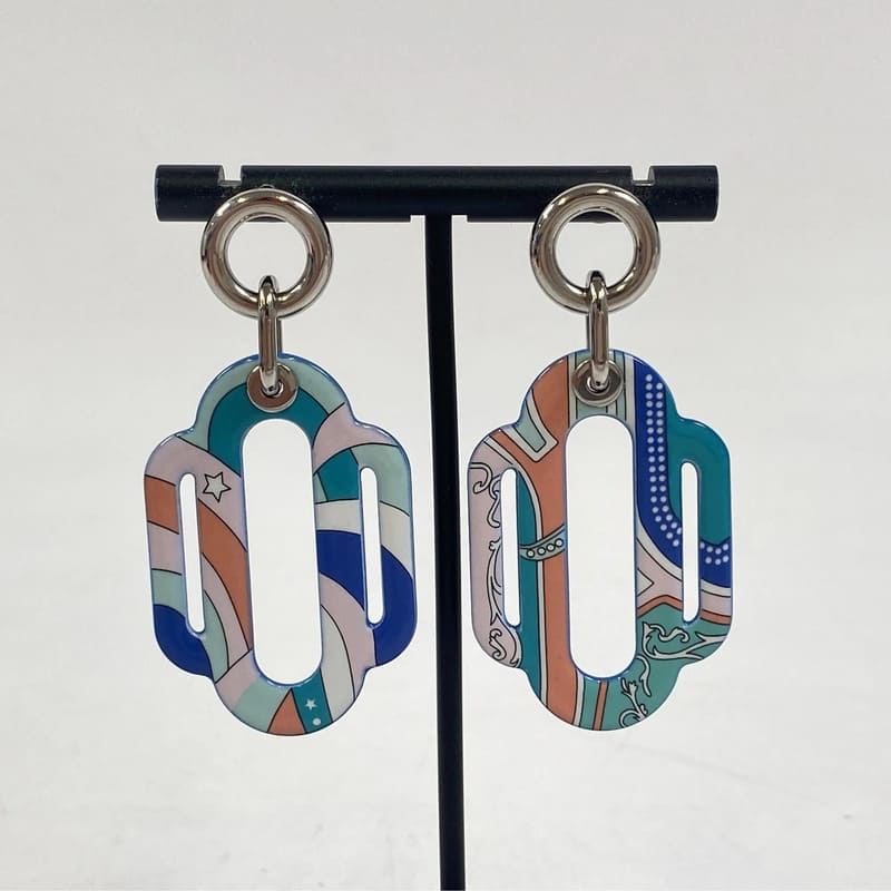 エルメス アトラージュ ピアス ベルリンス・レインボー