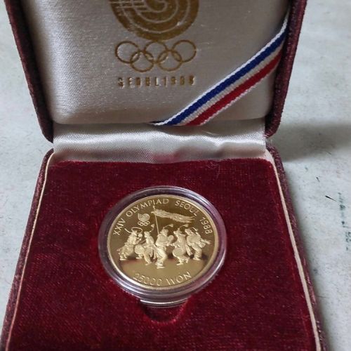 ソウルオリンピック記念25000ウォン金貨