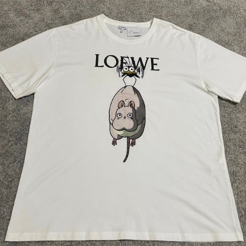 ロエベ×ジブリ　ビッグロゴTシャツ 千と千尋