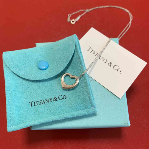TIFFANY & Co. silver925 オープンハートネックレス