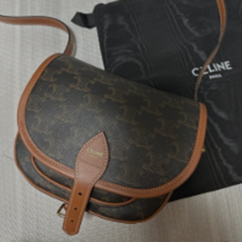 ミディアム フォルコ バッグ / トリオンフキャンバス & カーフスキン