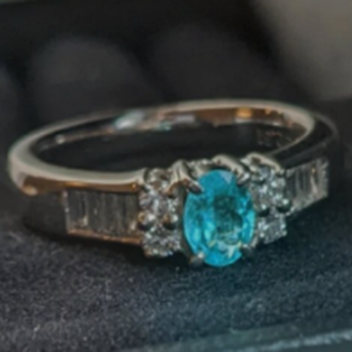 パライバトルマリンリング