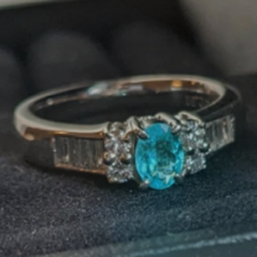 パライバトルマリンリング