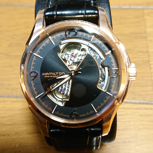 ハミルトン ジャズマスター ビューマチック オープンハート