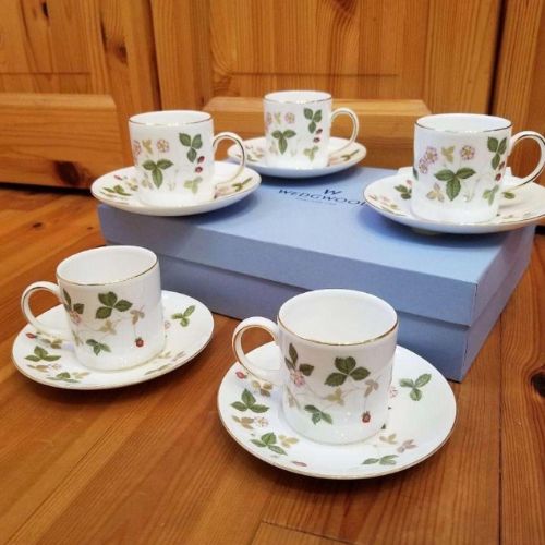 ウエッジウッド　デミタスカップ5客セット