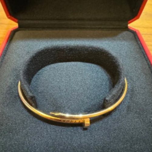 カルティエ ジュストアンクル ブレスレット ピンクゴールド サイズ18 中古