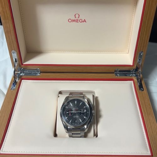 オメガ シーマスター アクアテラ　GMT15