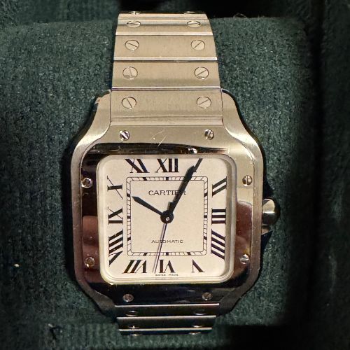 サントスドゥカルティエ MM 白文字盤