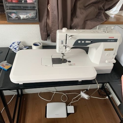 職業用ミシンジャノメHS-85DX. babylock 糸取物語 BL65EXS