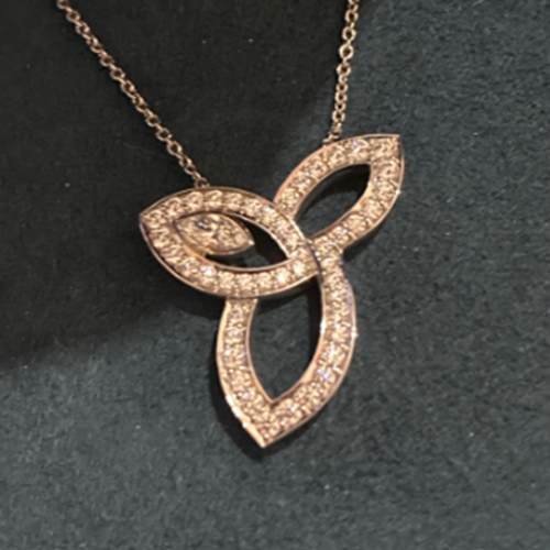 ハリーウィンストン　リリークラスター　ネックレス