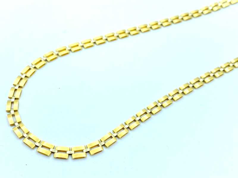 K18 デザインネックレス 17.0g