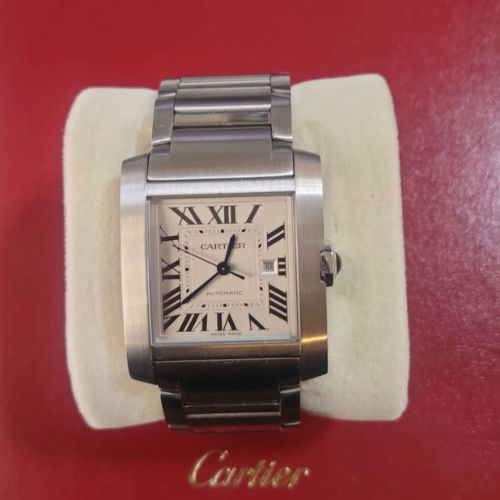 カルティエ タンクフランセーズLM WSTA0067