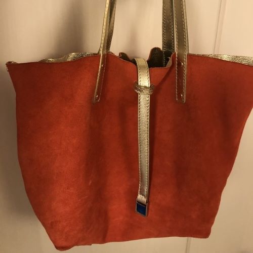 ティファニー リバーシブルハンドバッグ