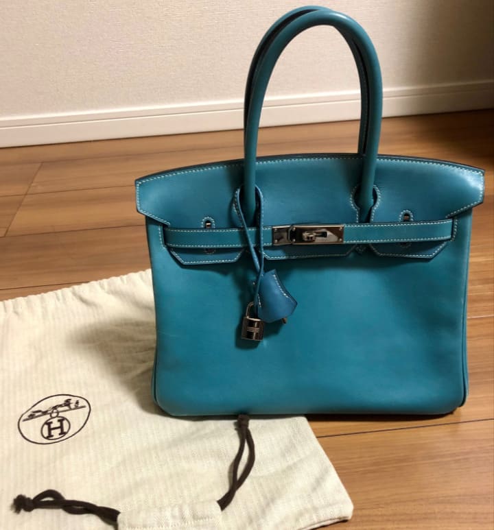 バーキン25ブルージーン