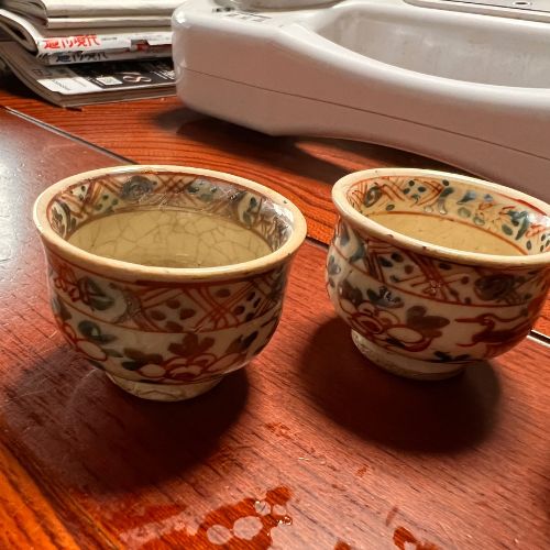 古伊万里の煎茶道具セット