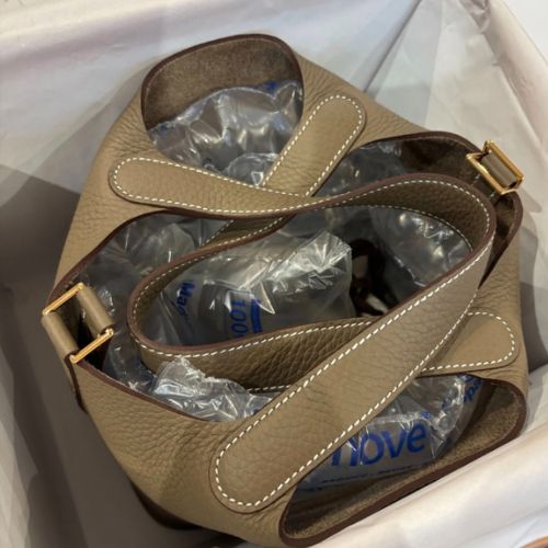 エルメス ピコタンロック18エトゥープ K刻印 ゴールド金具