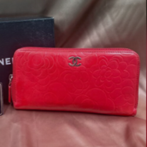 シャネル カメリア 長財布