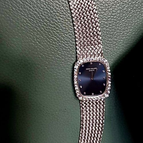 パテックフィリップ その他 ゴールデンエリプスダイヤ巻きWG