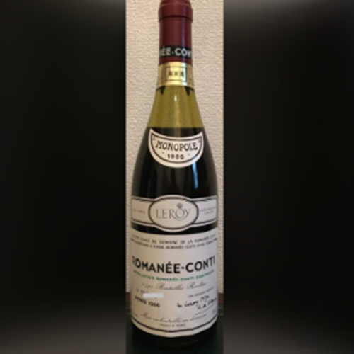 未開栓 ドメーヌ・ド・ラ・ロマネ・コンティ DRC ロマネコンティ 1986