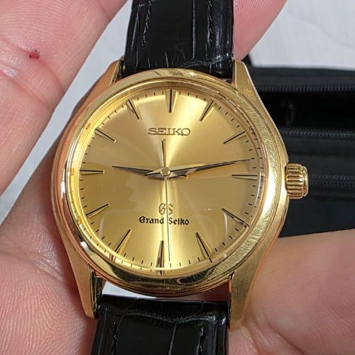グランドセイコー金無垢