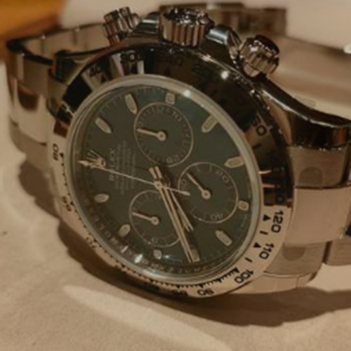 デイトナ／116509／ホワイトゴールド／青文字盤