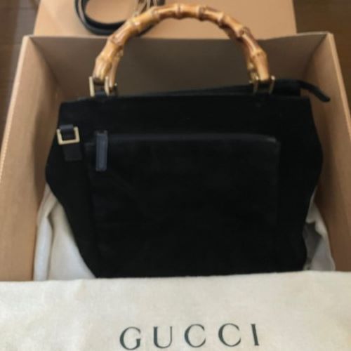 グッチ　バンブー2ハンドルバッグ