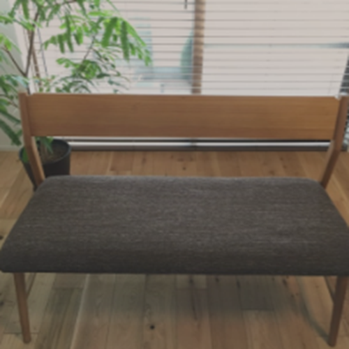 ウニコ SIGNE(シグネ) ベンチバックレスト ブラウン