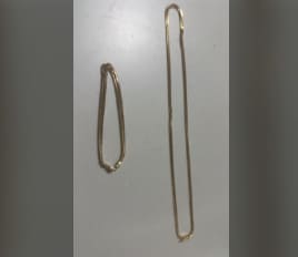 喜平ネックレスと喜平ブレスレット