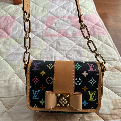 モノグラム マルチカラー パティ ノワール