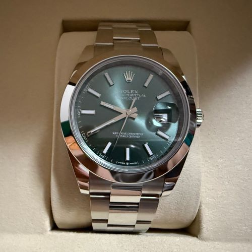 デイトジャスト 41 ミントグリーン