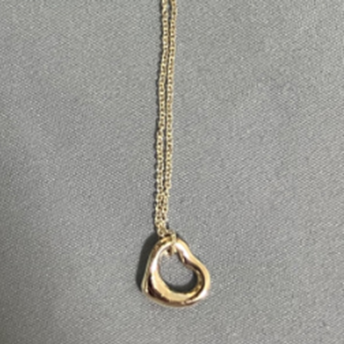 ティファニーオープンハートネックレス