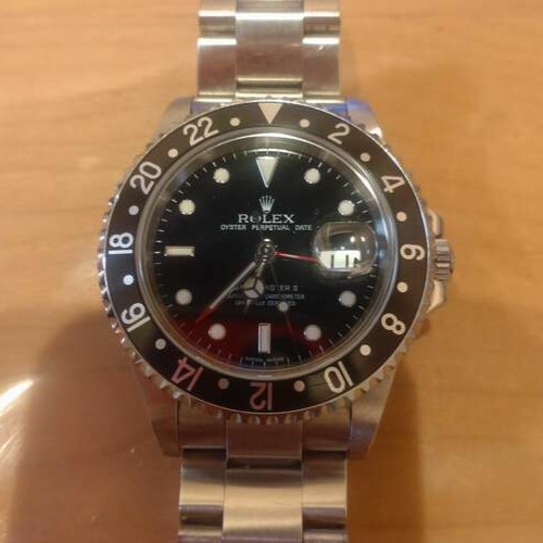 ロレックス GMTマスター GMTマスターII　1670 黒ベゼル