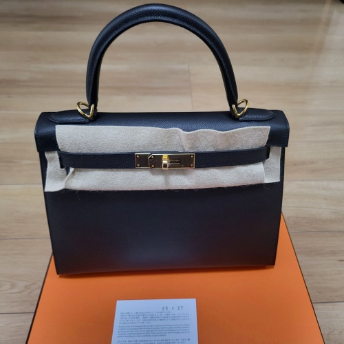 ケリー黒２８ゴールド金具シール付きエプソンｋ刻印レシートあり25年7月購入