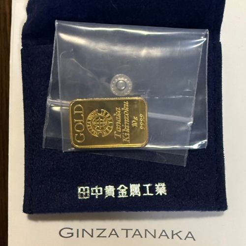 田中貴金属 インゴット 10g