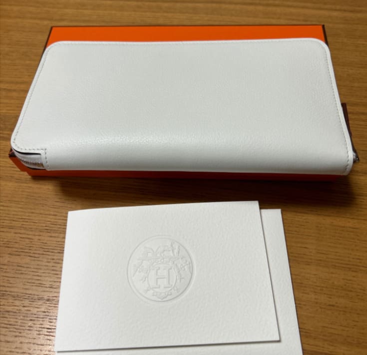 エルメス　アザップシルクインロング　ニューホワイト　2023年春夏新色✖️カプシ