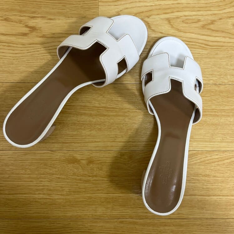 エルメス　オアジス　白　38と2/1