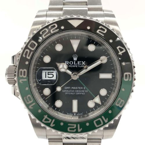 ロレックス GMTマスターⅡ 126720VTNR レフティーオイスター AB