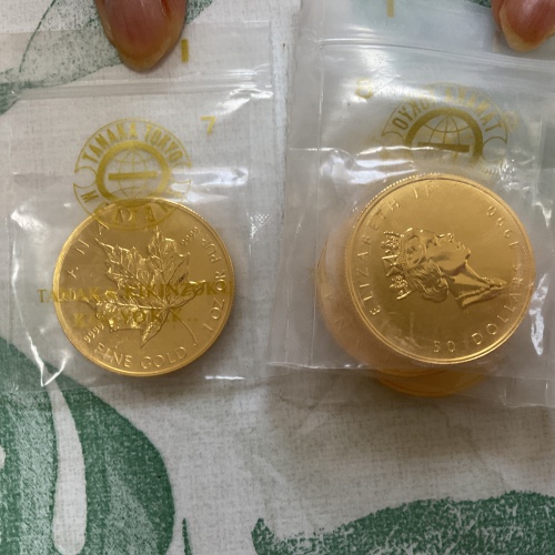 メイプル金貨の画像