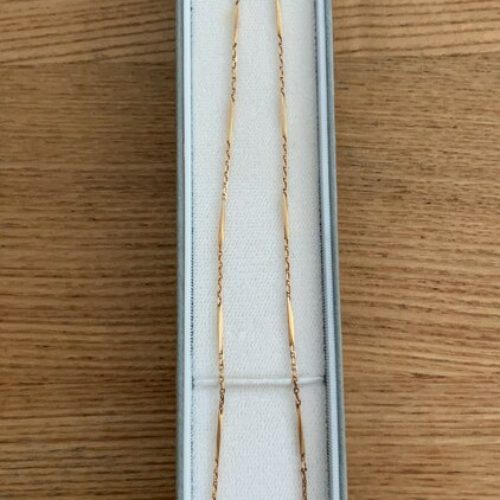 18金のネックレス