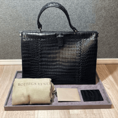 ボッテガヴェネタ　クロコ　トートバッグ　2008年Limited Edition